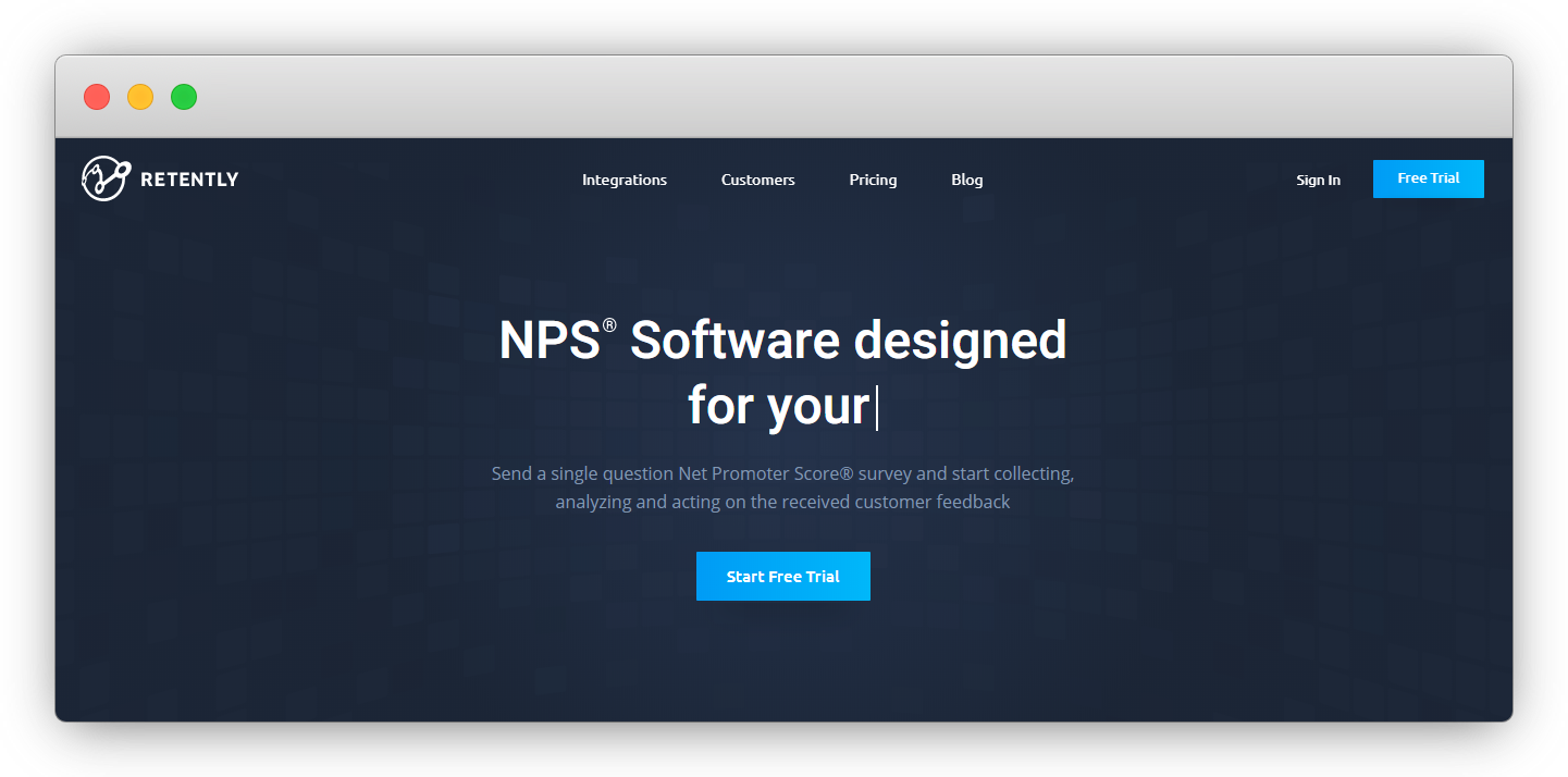 NPS Software - Retently